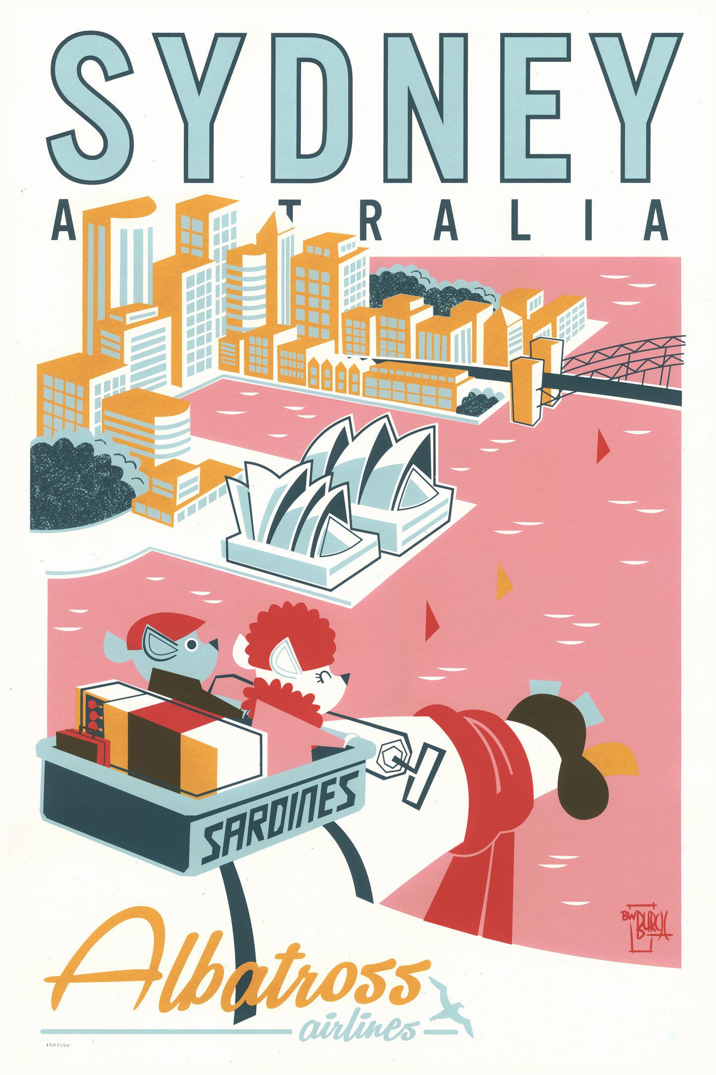 Albatross Airlines by Benjamin Burch