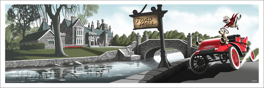 Cyclops Print Works X Mondo Collaboration Print #32V: The Wind in the Willows Variant Edition by JC Richard