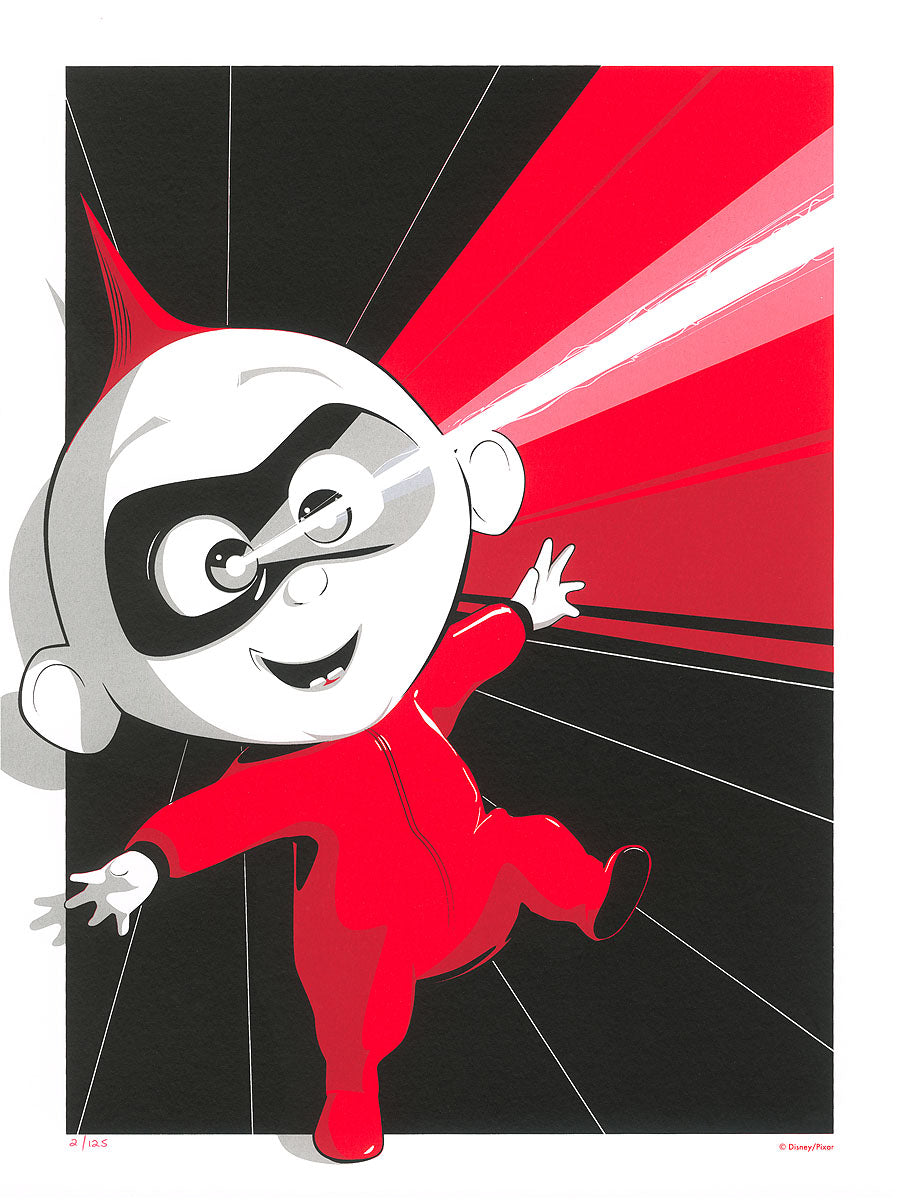 Cyclops Print Works #91 – by Craig Drake "Lazer Beam Jack Jack"