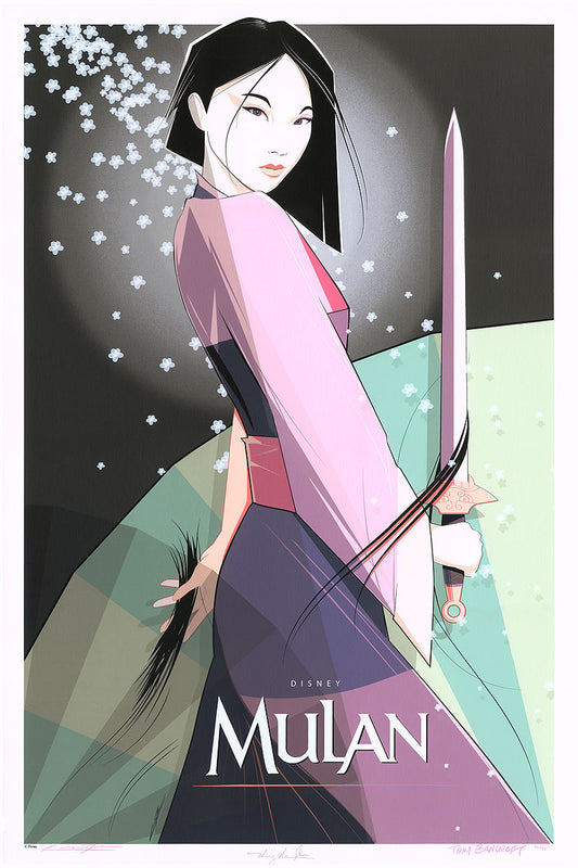 Mulan - Pink Magnolia Variant by Craig Drake