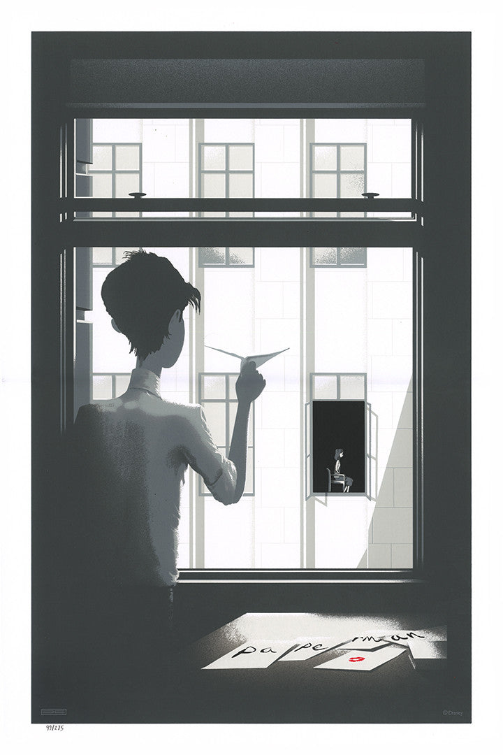 Cyclops Print Works Print #10: Paperman by JC Richard