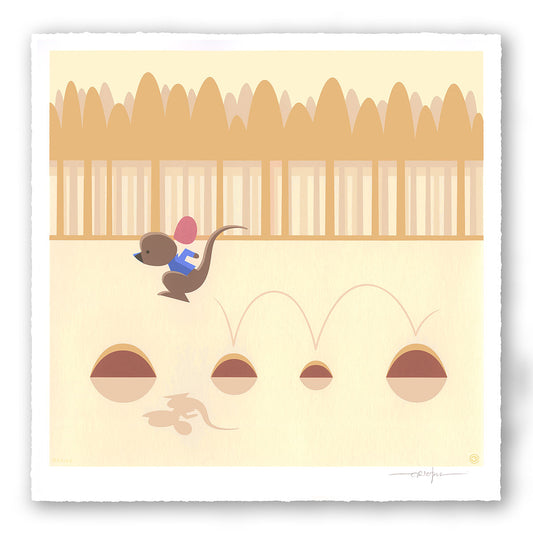 Winnie the Pooh Limited Edition Print Set -- Roo by Eric Tan