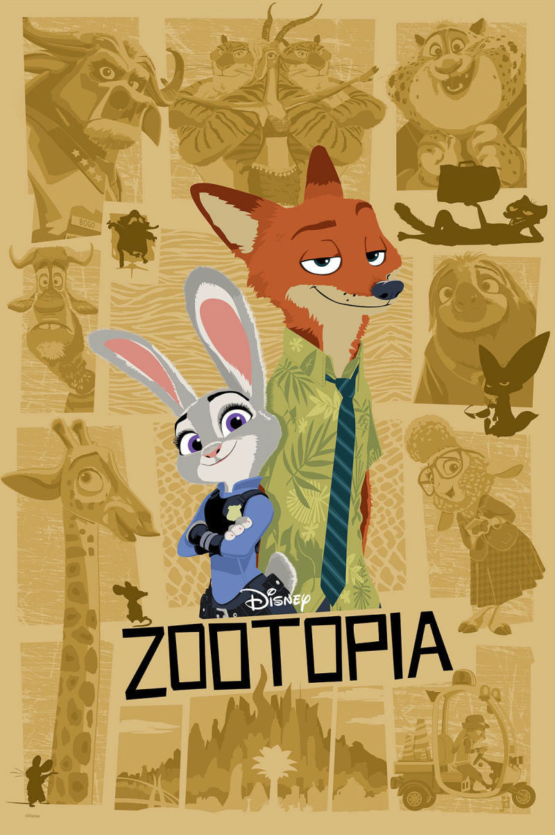 Zootopia 2 (2024) Sketch Art Poster by Aksh539 on DeviantArt