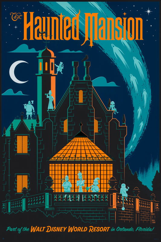 "Magic Kingdom's Haunted Mansion" by Eric Tan