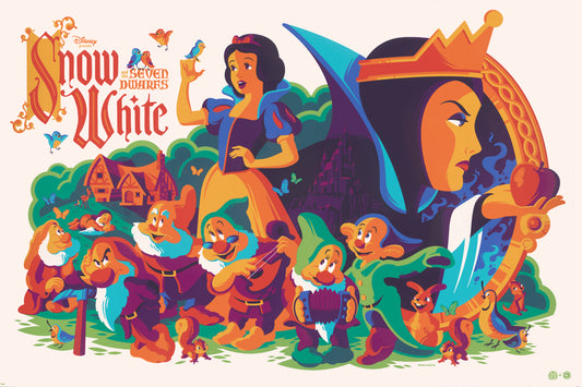 Snow White and the Seven Dwarfs (Evil Queen Variant) by Tom Whalen