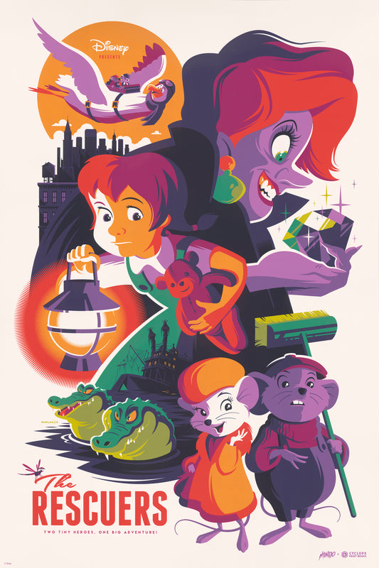 The Rescuers by Tom Whalen