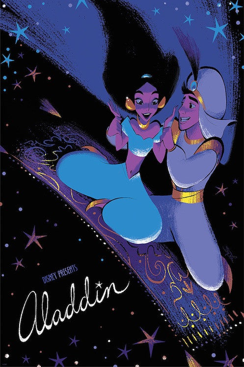 Cyclops Print Works Print #52: Aladdin by Brittney Lee