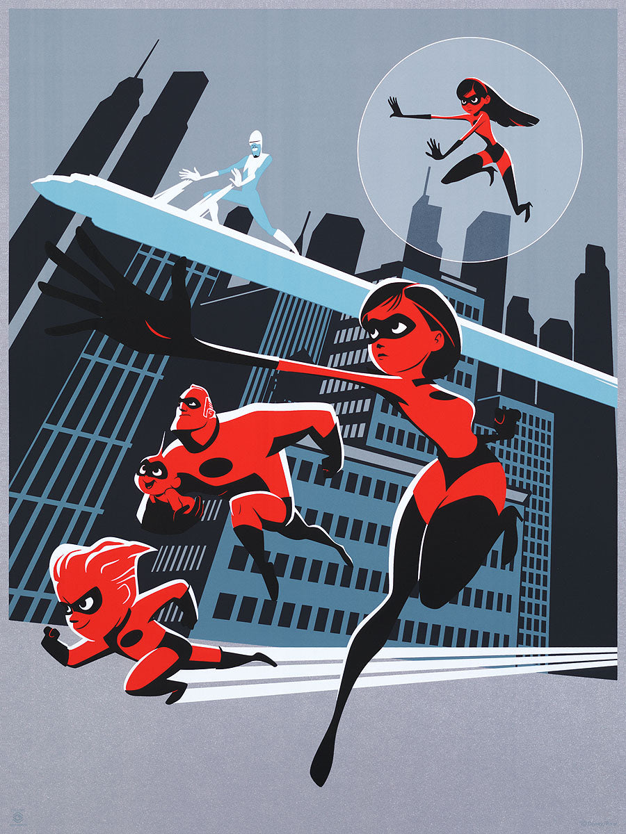 Cyclops Print Works #85 – by Rich Tuzon "Incredibles 2"