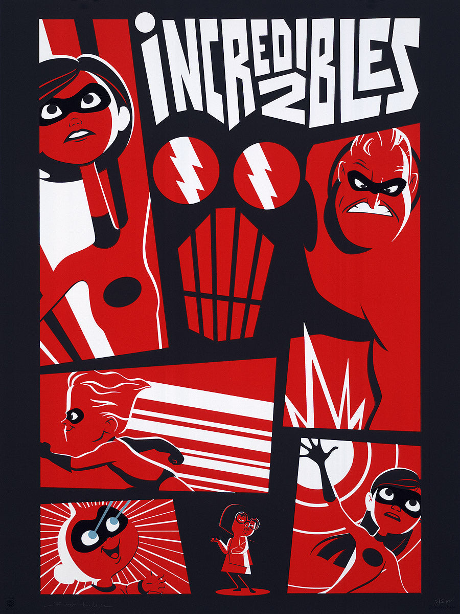 Cyclops Print Works #78 – by Bryan Mon "Incredibles 2"