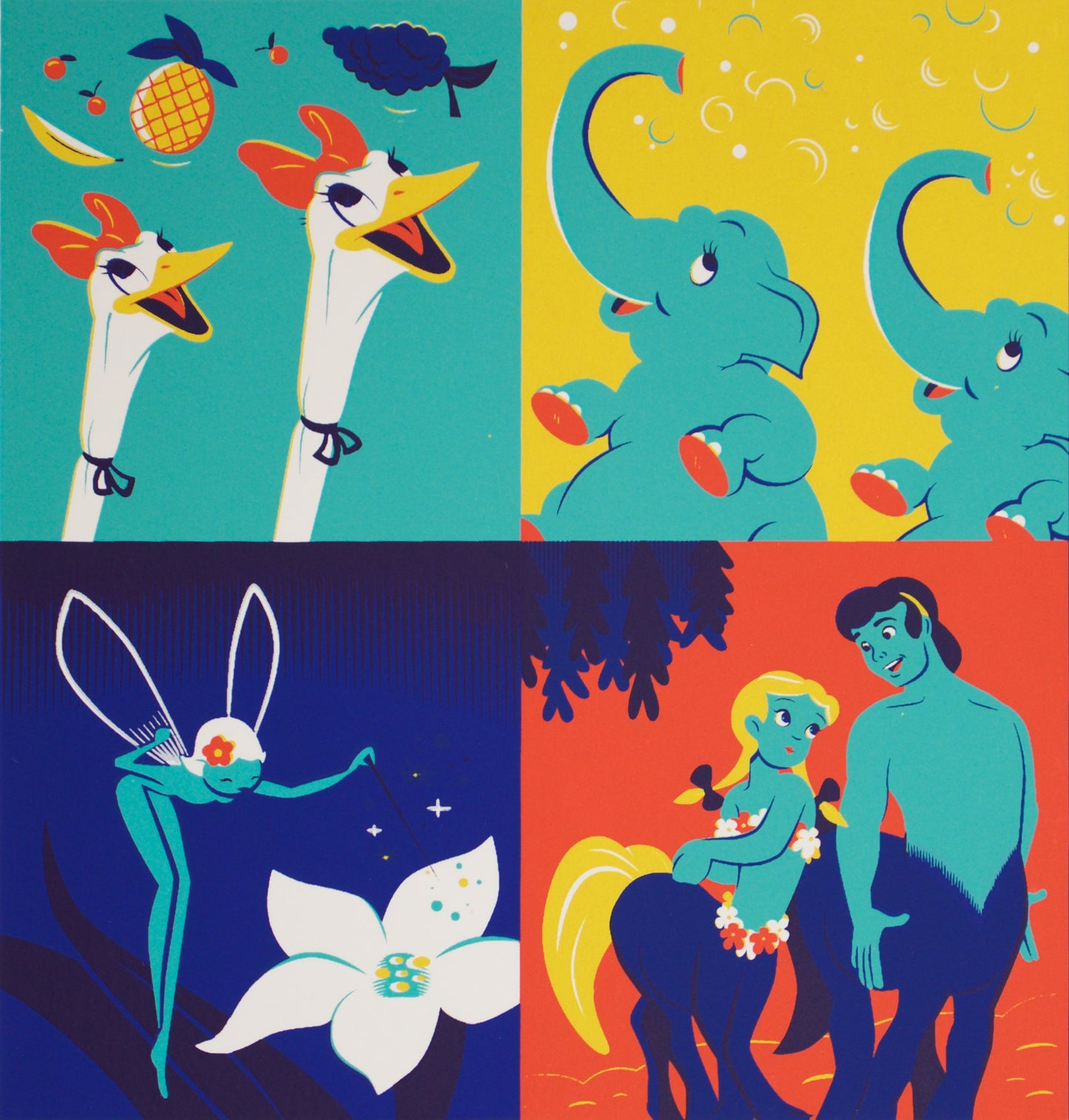 Cyclops Print Works Print #05: Fantasia 75th Anniversary by Dave Perillo