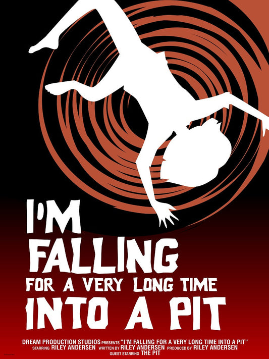 Cyclops Print Works Print #36: I'm Falling For A Very Long Time Into A Pit by Craig Foster