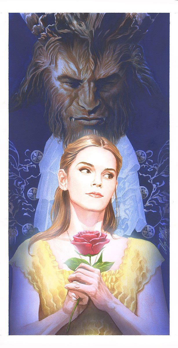 Cyclops Print Works X Alex Ross Print #01: La Belle et la Bête by Alex Ross