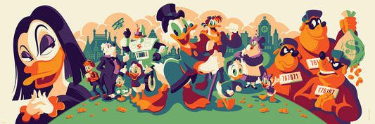 Cyclops Print Works Print # 70 - Ducktales (Magica De Spell Edition)- By Tom Whalen