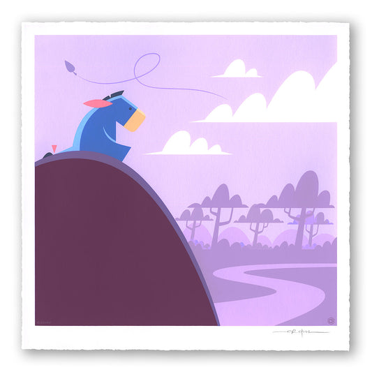 Winnie the Pooh Limited Edition Print Set -- Eeyore by Eric Tan