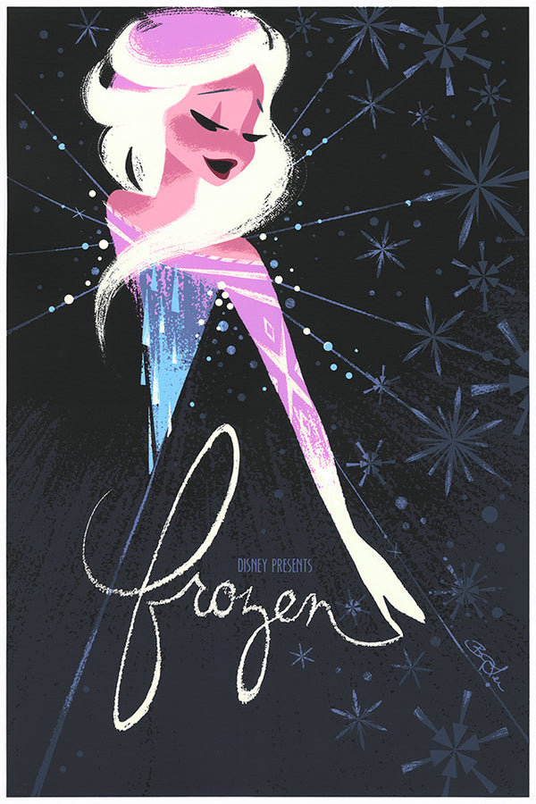 Cyclops Print Works Print #18: Frozen - Elsa by Brittney Lee