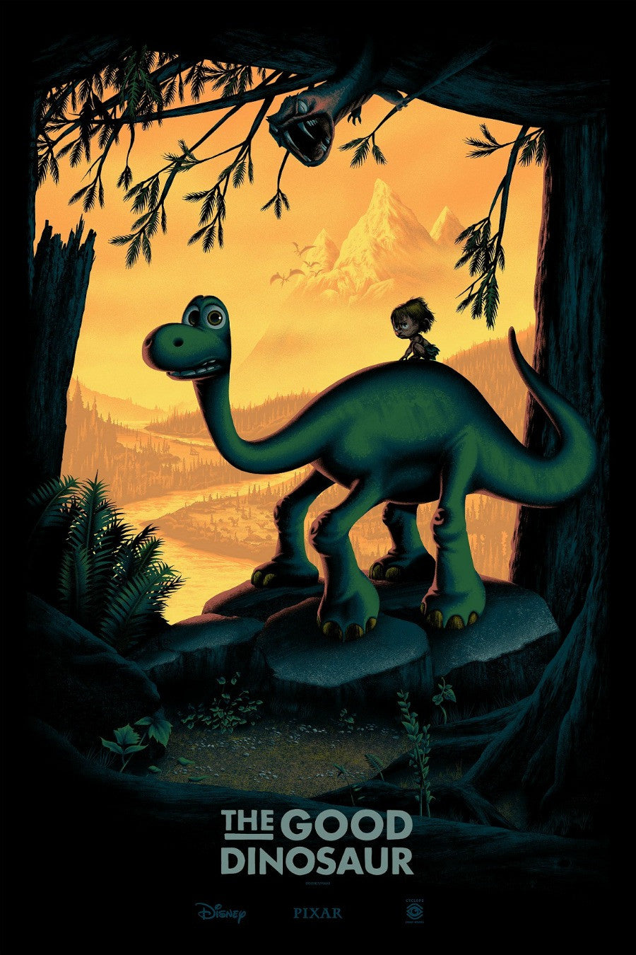 Cyclops Print Works Print #31: The Good Dinosaur by Mark Englert