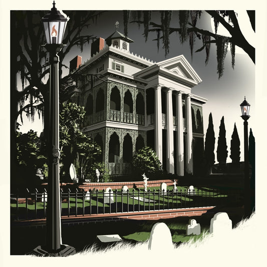 "Disneyland's Haunted Mansion" by JC Richard
