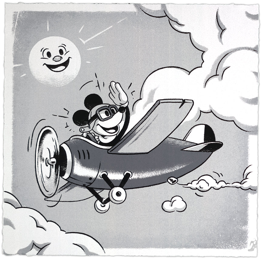 Vintage Mickey Travel (3 Print Set) by Ameorry Luo