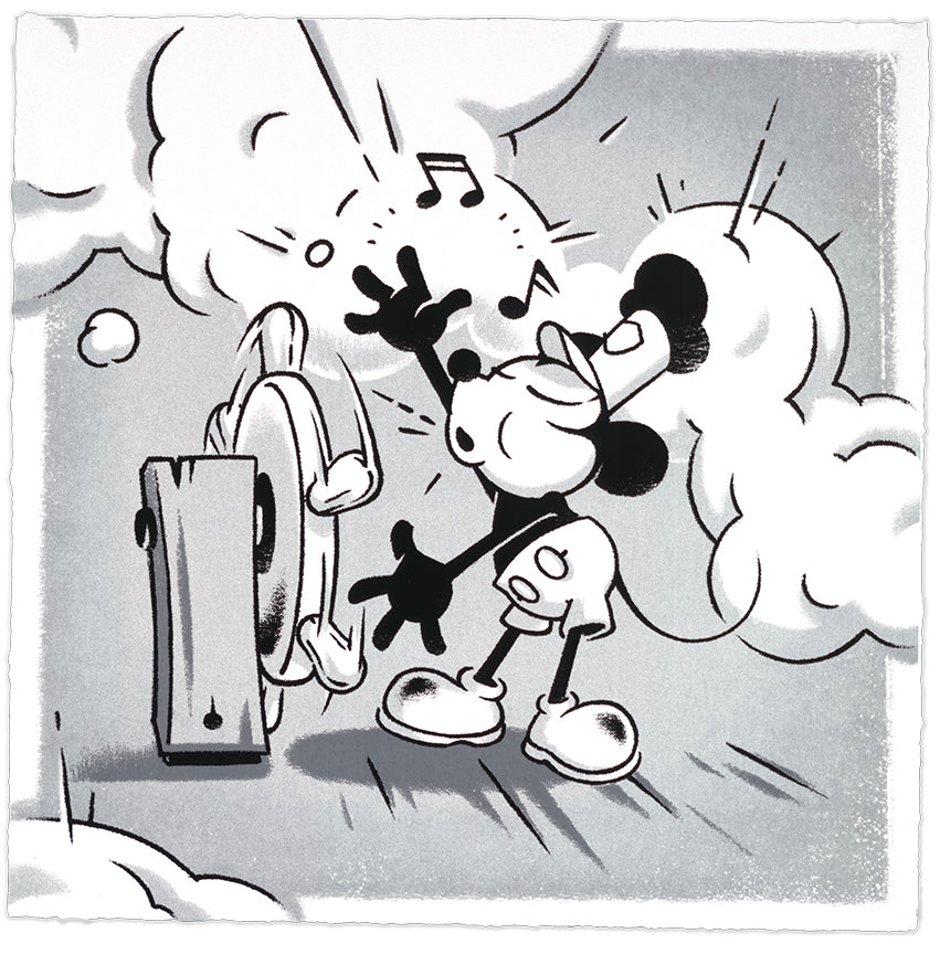 Vintage Mickey Travel (3 Print Set) by Ameorry Luo