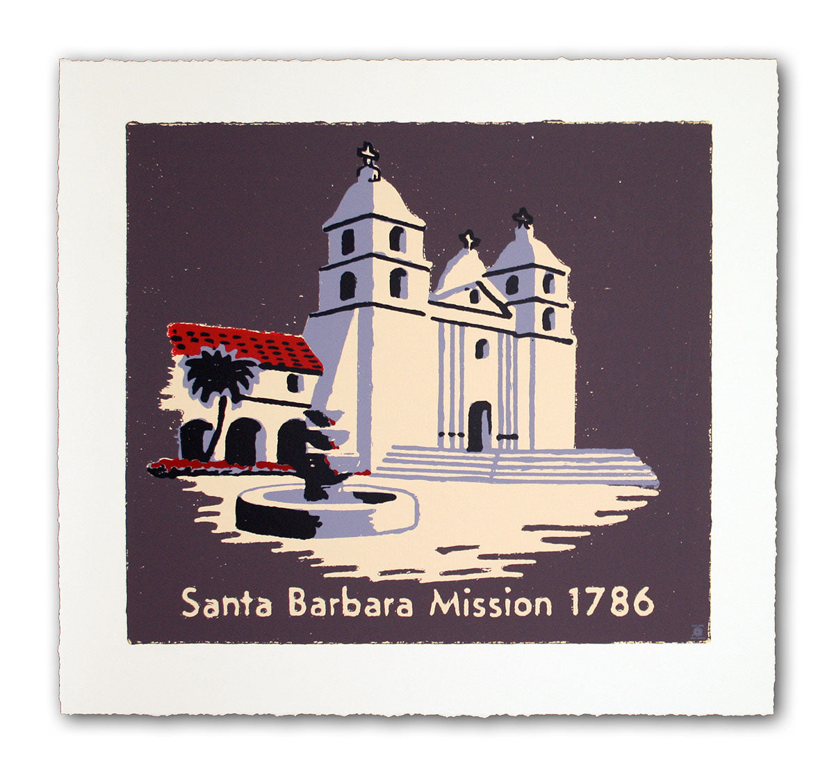 Santa Barbara Mission by Tim Dickson