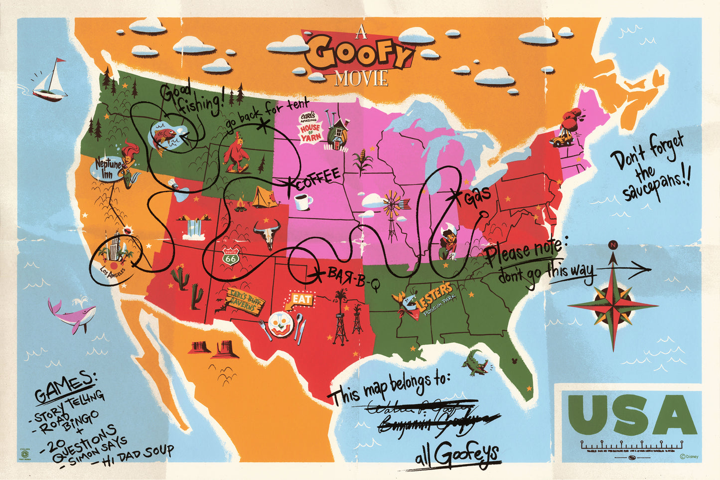 This Map Belongs To: ALL Goofeys by Claire Hummel