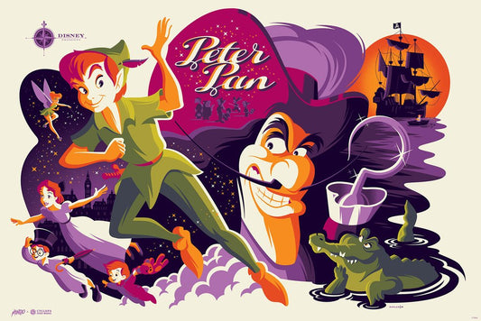 Peter Pan by Tom Whalen