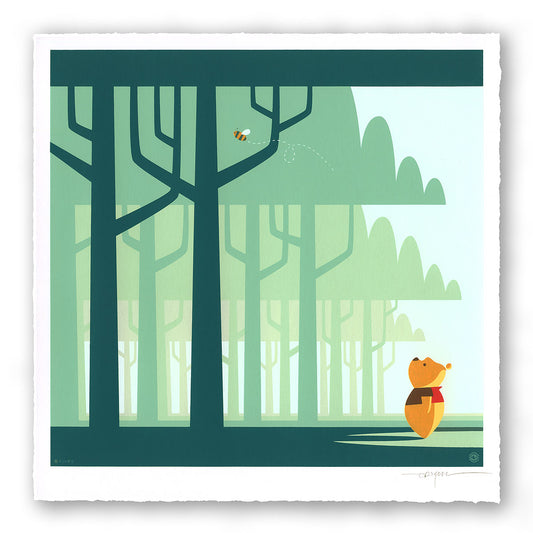 Winnie the Pooh Limited Edition Print Set -- Pooh by Eric Tan