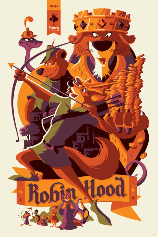 Cyclops Print Works Print #16: Robin Hood by Tom Whalen