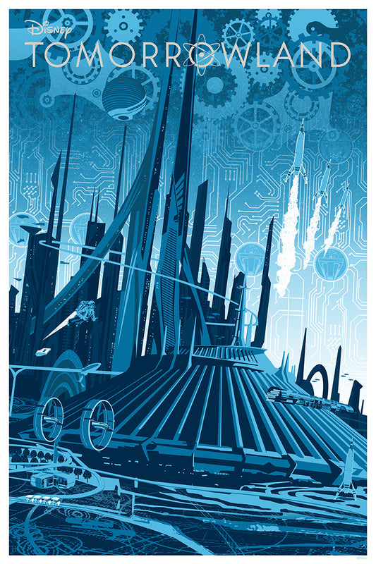 Cyclops Print Works Print #11: Tomorrowland by Joe Dunn
